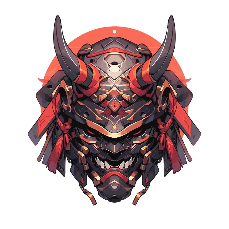 Futuristic Samurai Warrior Tribe