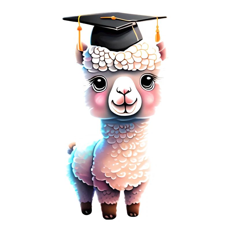 Alpaka Studium Bachelor Schulabschluss Absolvent