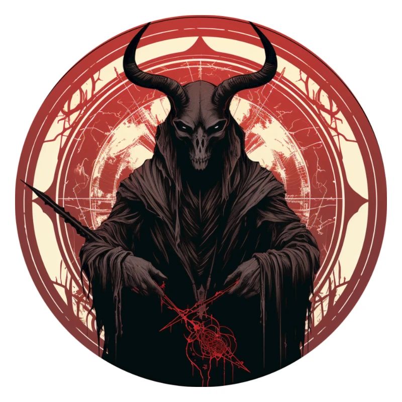 Demon Hunter Devil rund Design