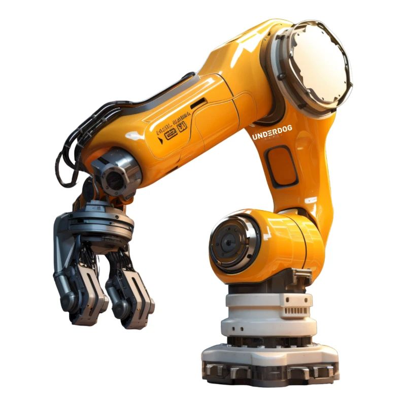 Inserter, RobotArm, Industrial High-Tech Style