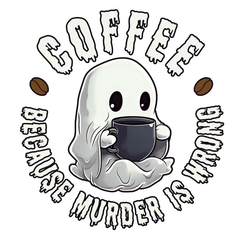 Coffee - because murder is wrong.