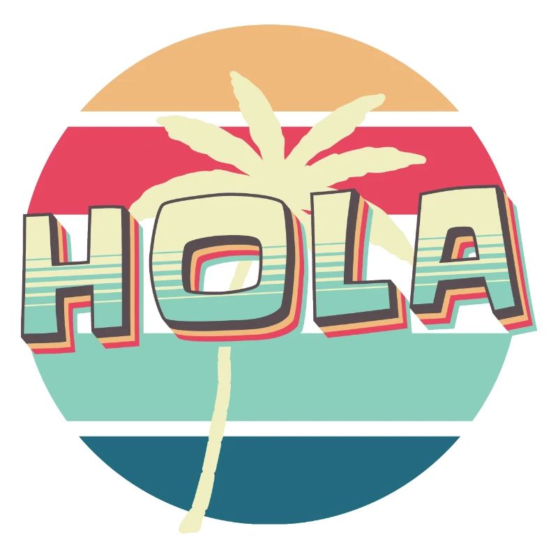 Hola - Palm Tree Vibes Only