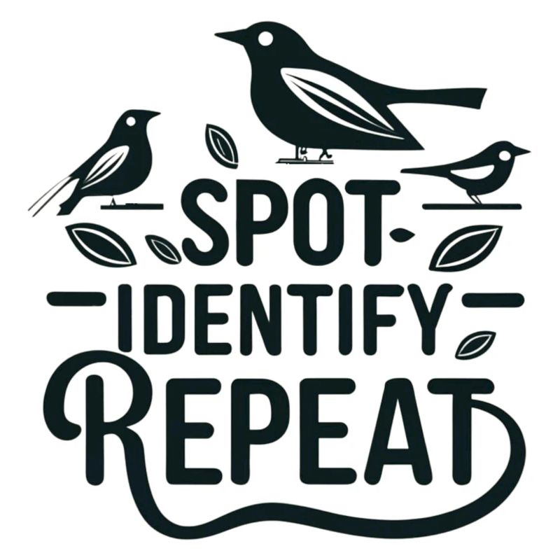"Spot, Identify, Repeat" einfacher Slogan