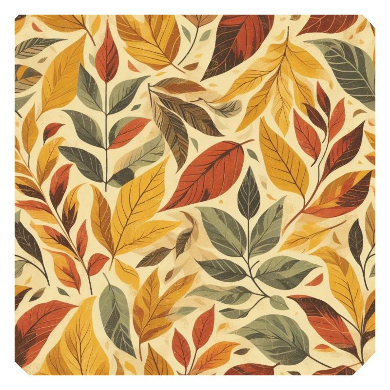 Buntes Herbst Laub