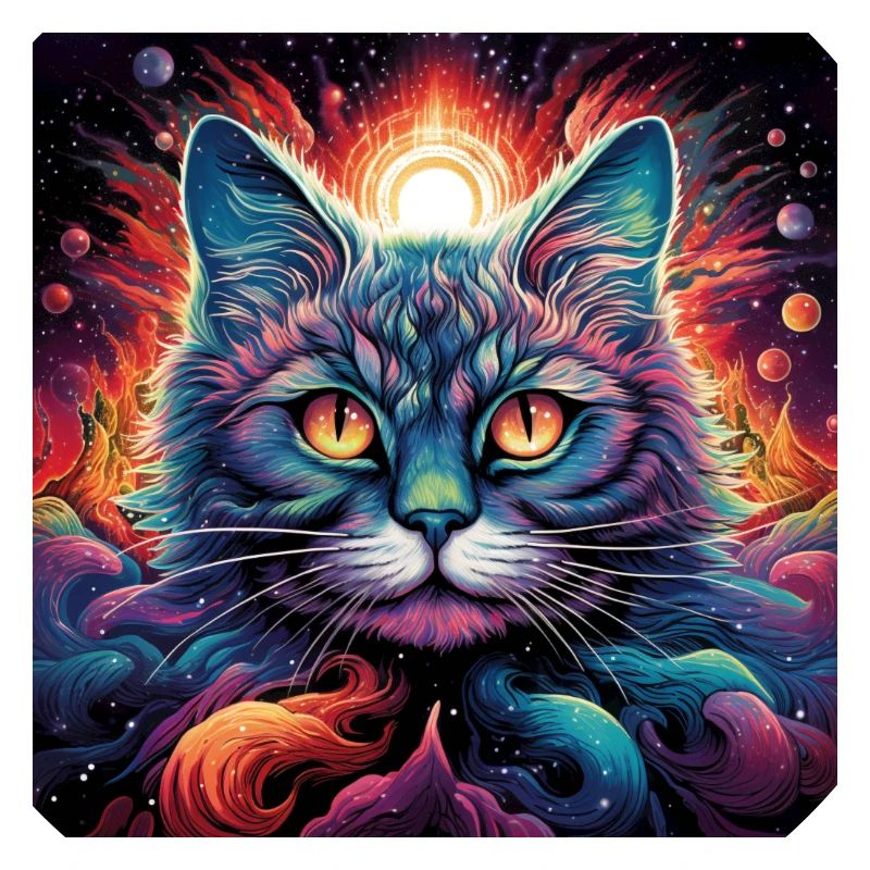 Trippy LSD Katze
