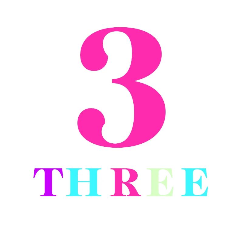 Three-3e anniversaire