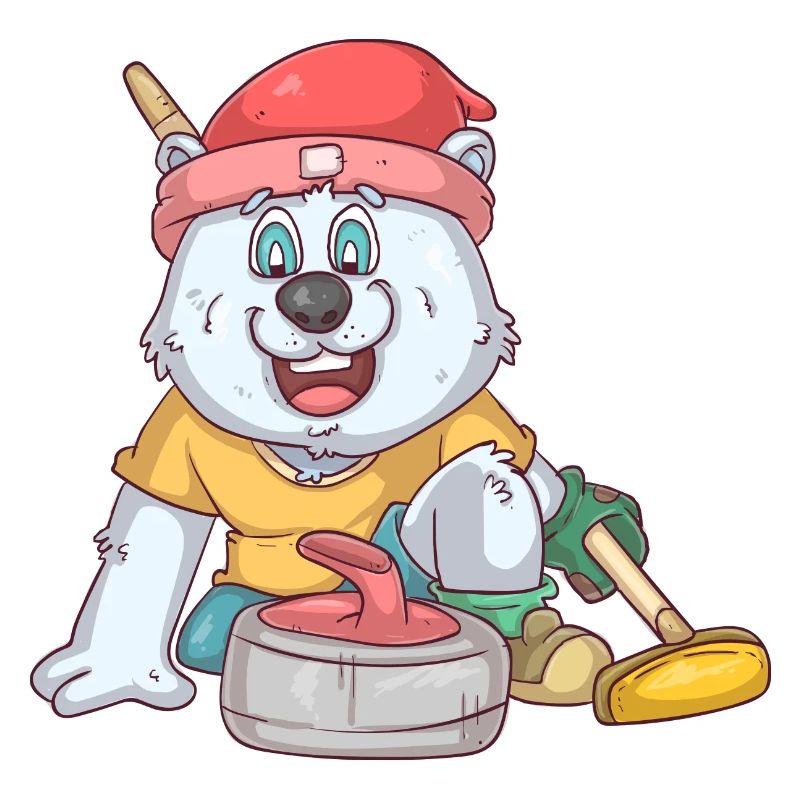 Curling Eisbär
