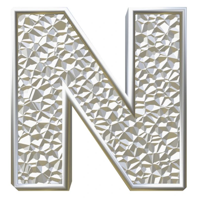 N, letter, letter N, initial, initial N, monogram,
