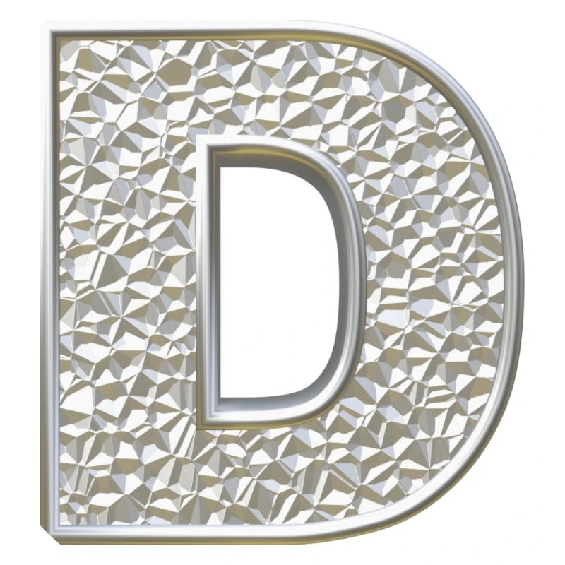 D, letter, letter D, initial, initial D, monogram,