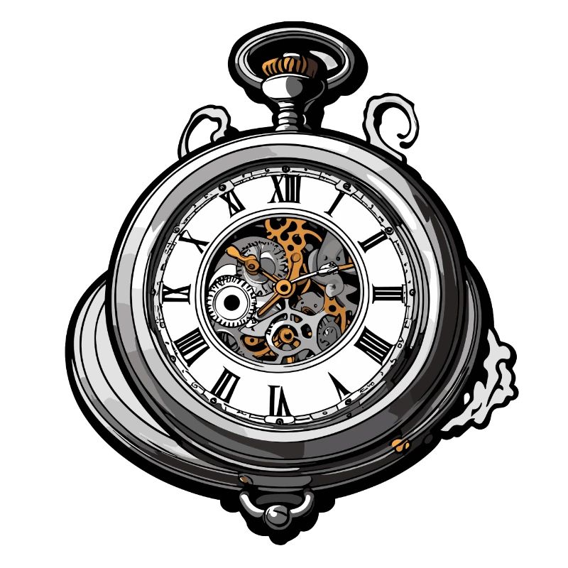 Clock / Movement / Time / Hands / Time / Antique