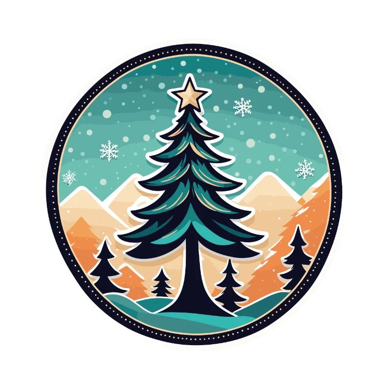 Arbre de Noël Dessin Noël