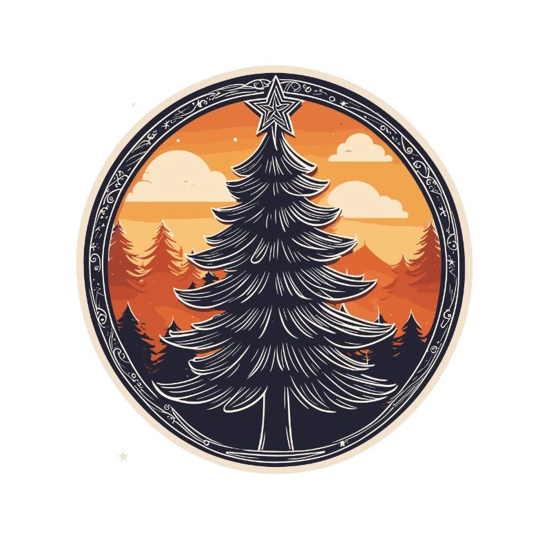 Arbre de Noël Dessin Noël