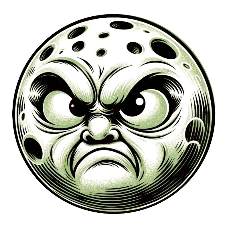 Bad-tempered moon Sandman