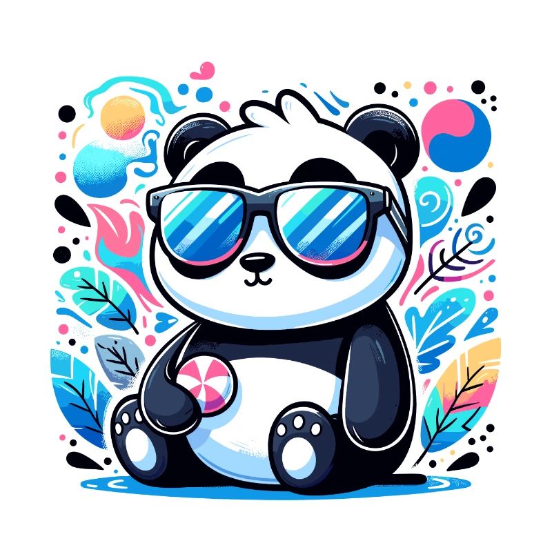 Lunettes de soleil Panda