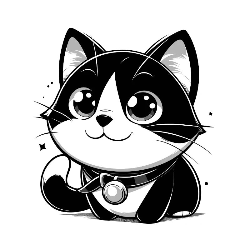 Anime Style Cat