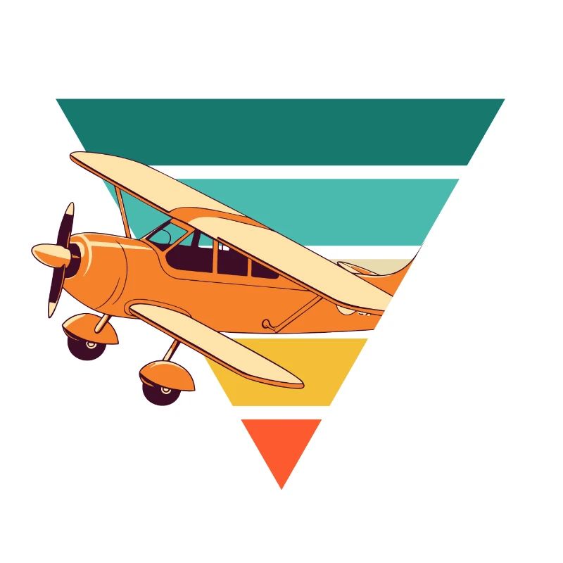Vintage Airplane - Gift Idea