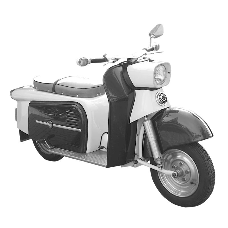 Motorroller Troll IWL Ludwigsfelde DDR Oldtimer