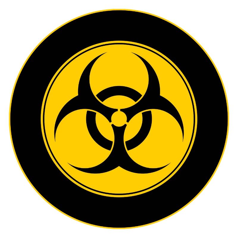 Mod Biohazard Schild