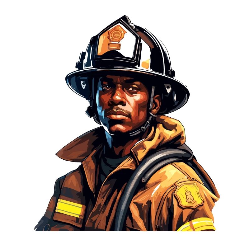 Firefighter / Fire / Fire / Extinguish / Hero