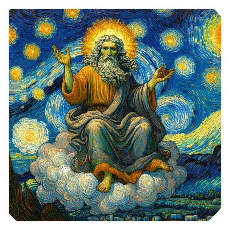 Dieu dans un Van Gogh