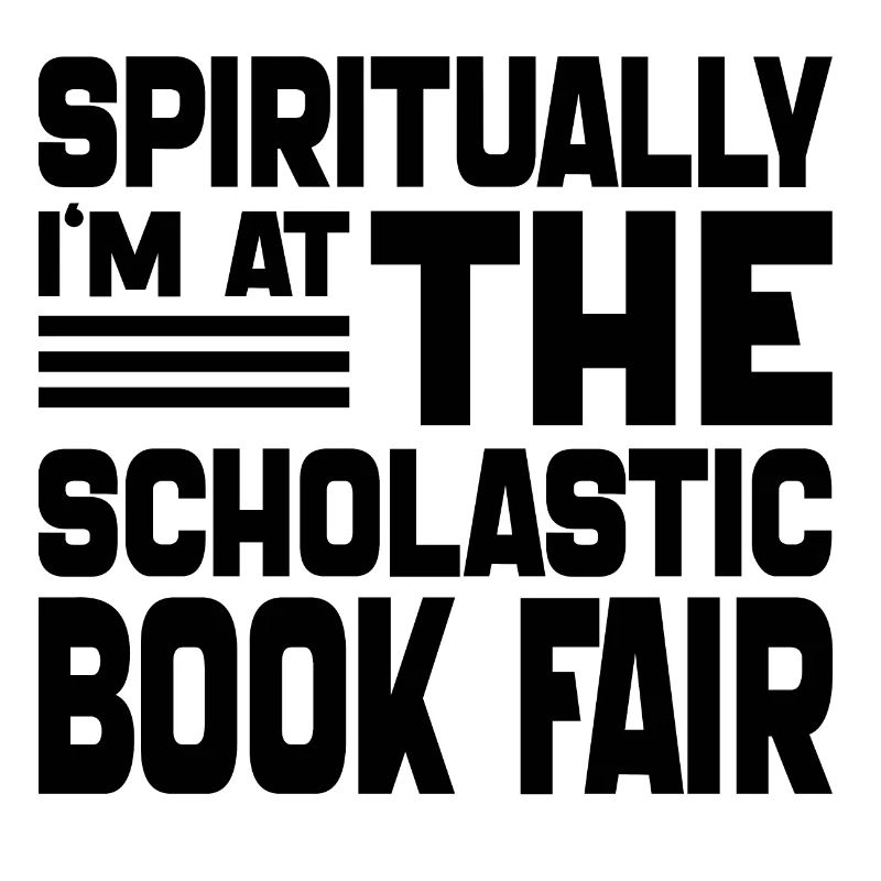 Geistlich bin ich auf der Scholastic Book Fair