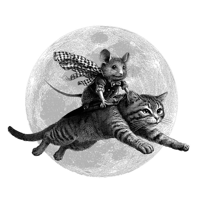 True Moon Love – Mouse Flies with a Cat