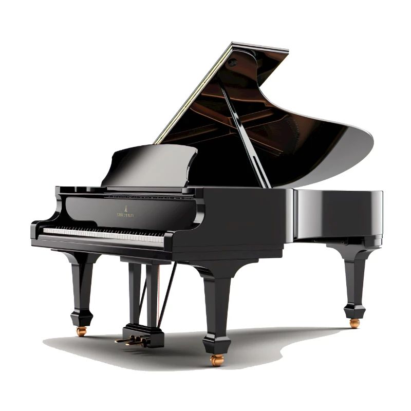 Le piano à queue a une large gamme de sonorités