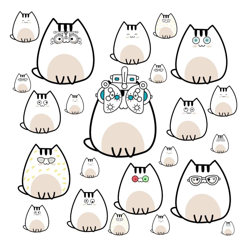 Optométriste Opticien Ophtalmologiste Chat Optométrie