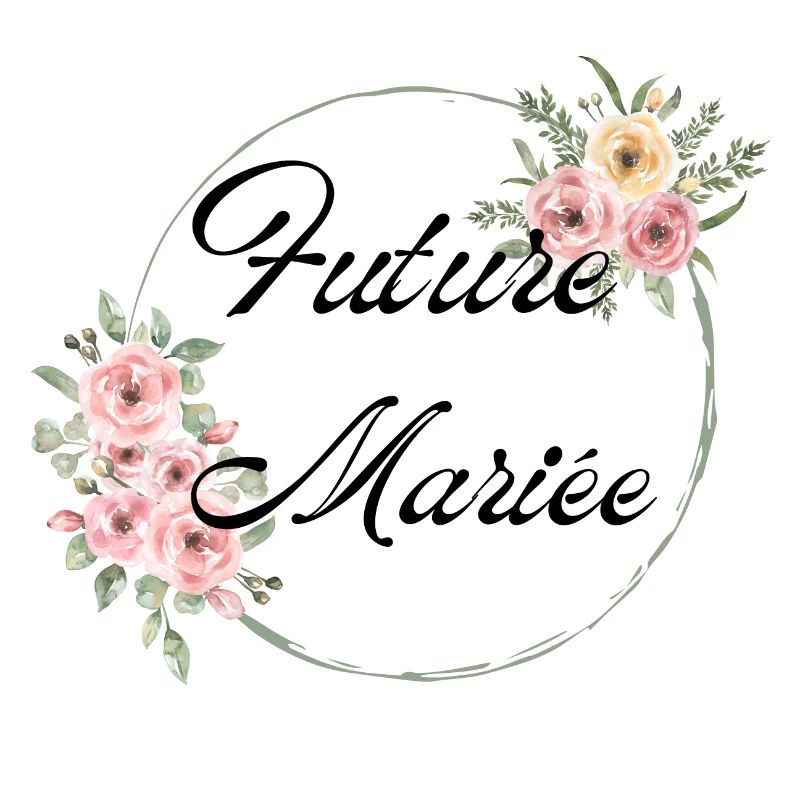 Future mariée fleurs roses -tshirt assorti