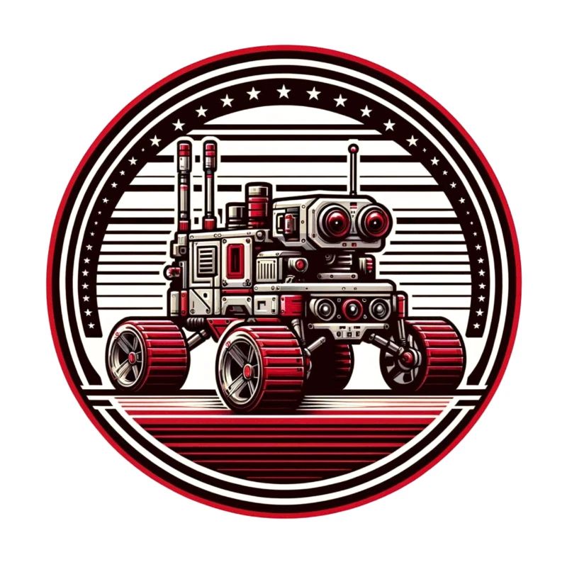 "Celestial Explorer" - Space Rover Badge