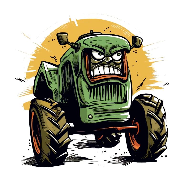 Wütender Traktor Nr. 1