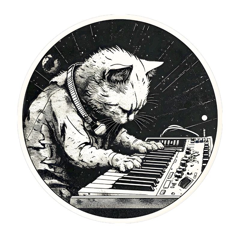 Space Synth Katze