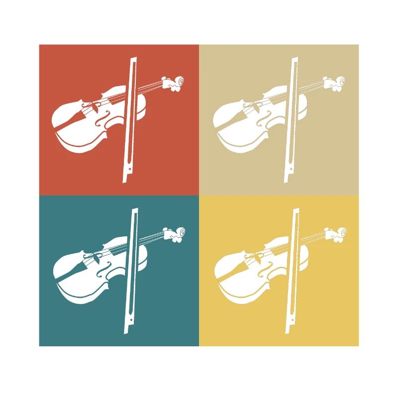 Retro Vintage Violin