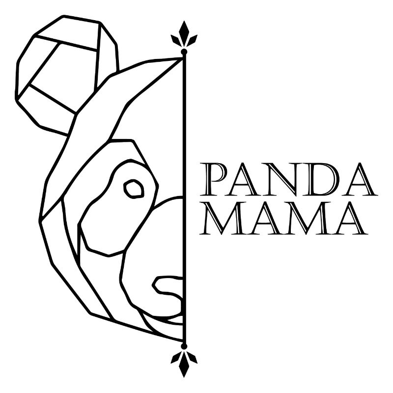 Panda Mama Polygone Panda