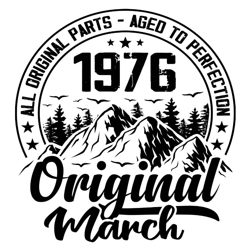 1976 March Original: 48 Years Anniversary Gift