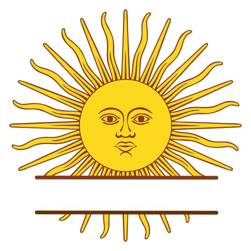 Bannière de nom de soleil