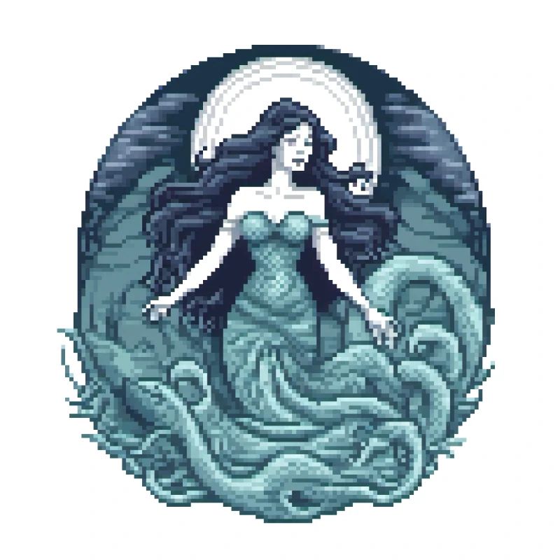 Serpentine Siren Pixel