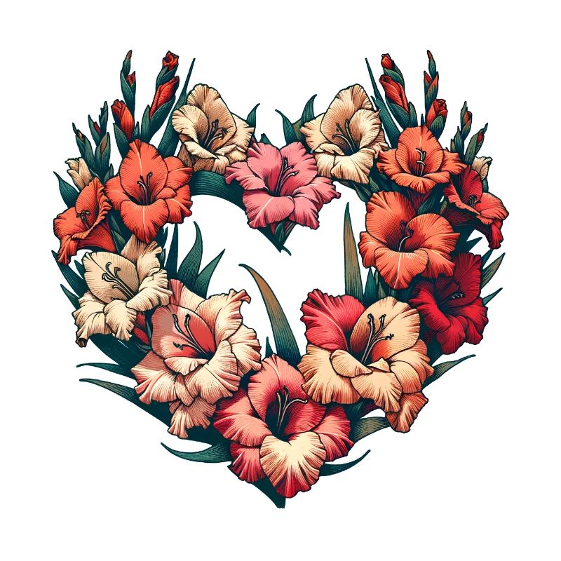 Gladiolus flowers