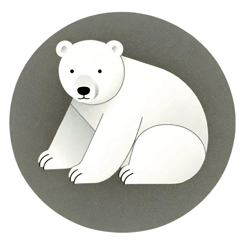 Süßer Eisbär