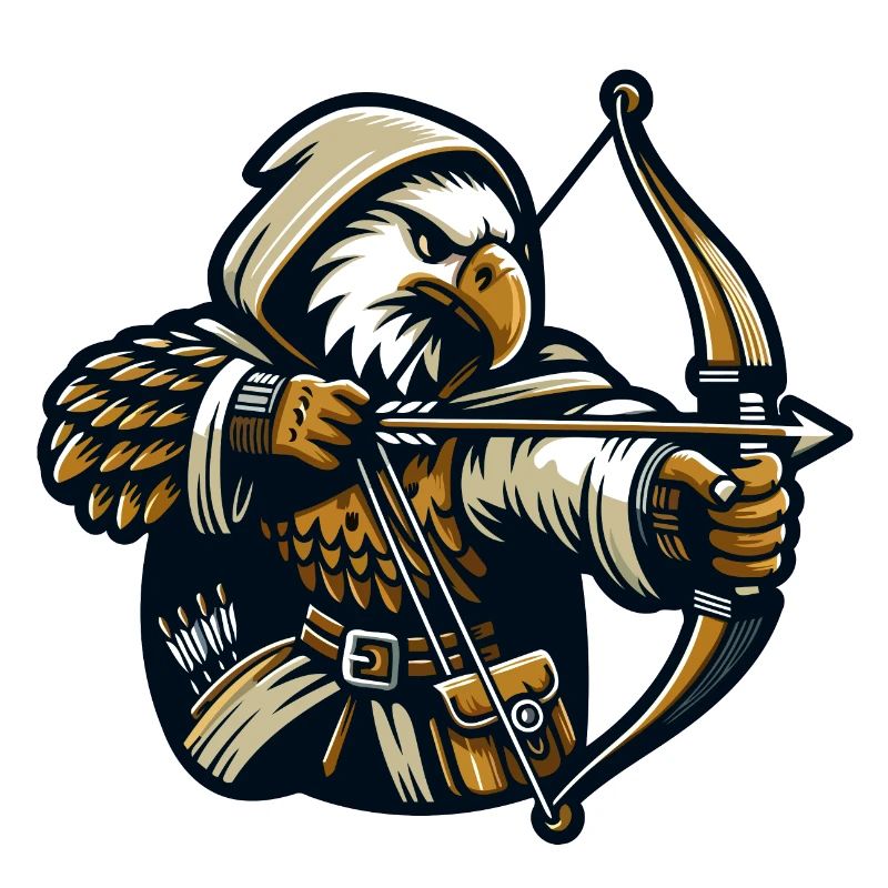 Skyward Archer: The Eagle Marksman