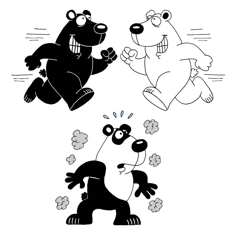 La naissance du panda