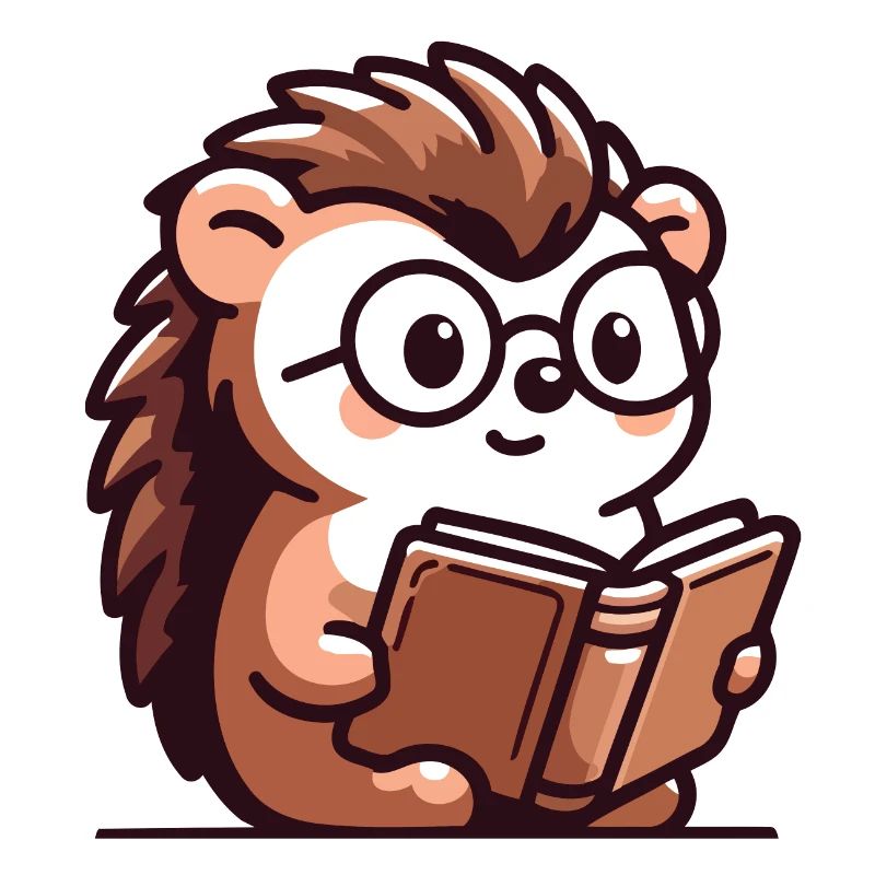 Bookish Hedgehog: The Tiny Scholar