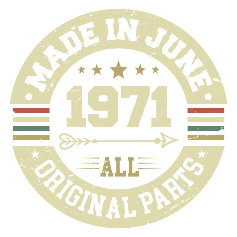 Juni 1971 Geburtstagsgeschenk Juni 1971 Juni 1971
