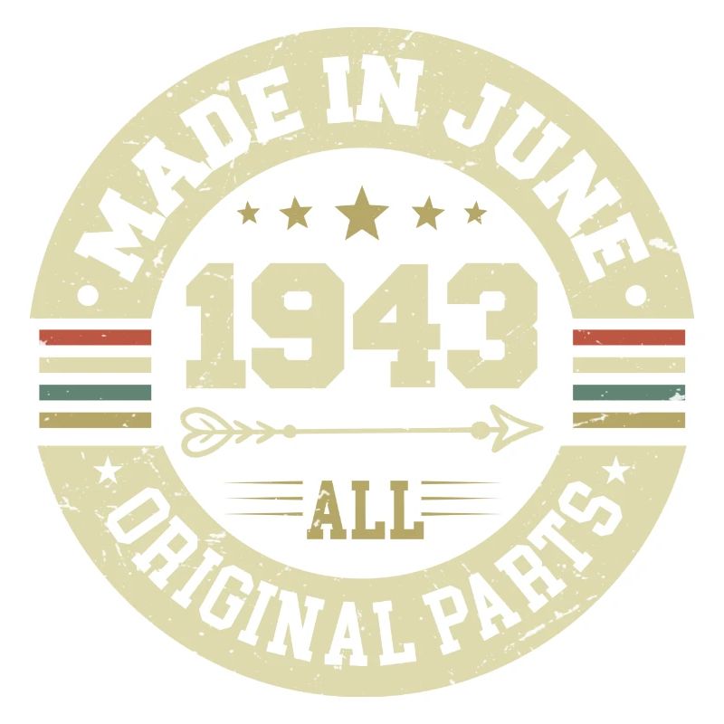 Juni 1943 Geburtstagsgeschenk Juni 1943 Juni 1943