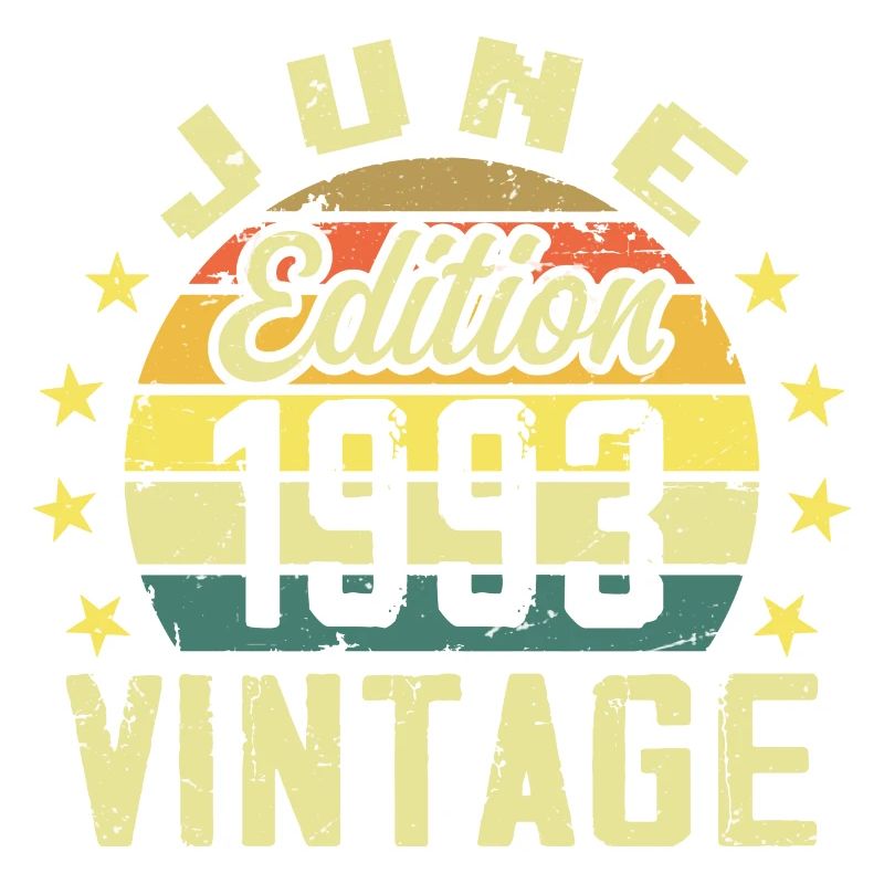 Juni 1993 Juni Retro Juni 1993 Geburtstagsgeschenk