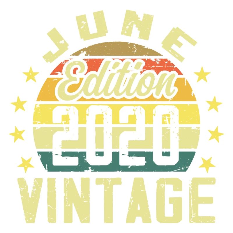Juni 2020 Juni Retro Juni 2020 Geburtstagsgeschenk