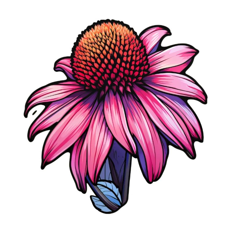 Fleur d’échinacée