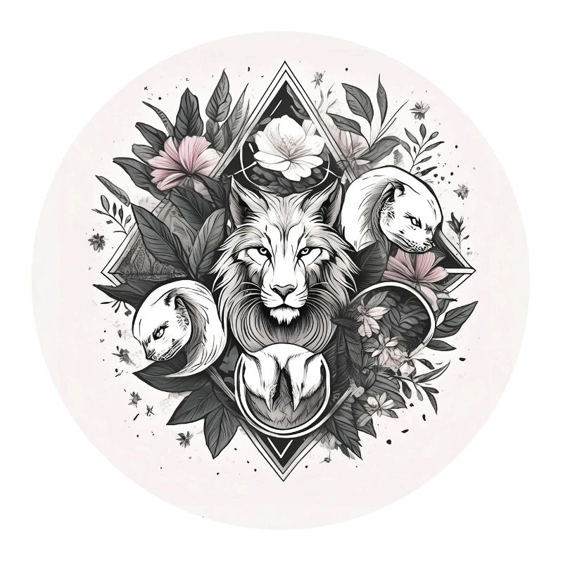 Lion crest animal