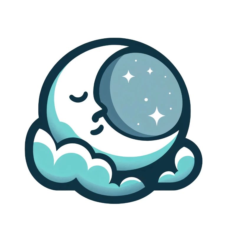 sleeping moon