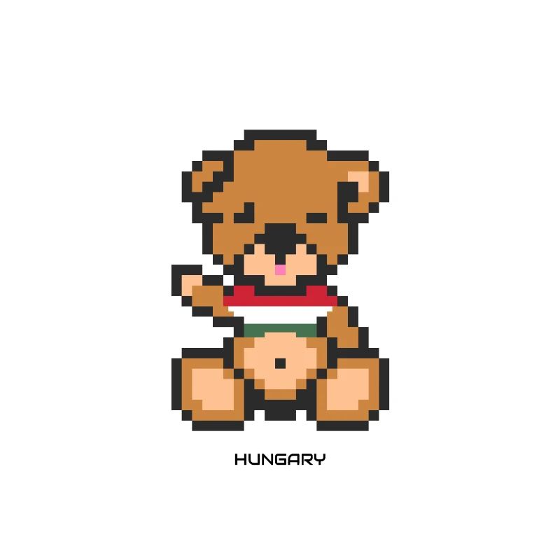 Pixel Bär Ungarn